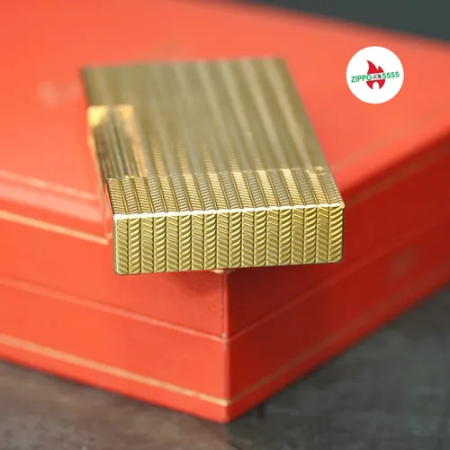 S.T. Dupont Chính Hãng Pháp Ligne 2 form cao bọc vàng, hàng xưa thập niên 80s