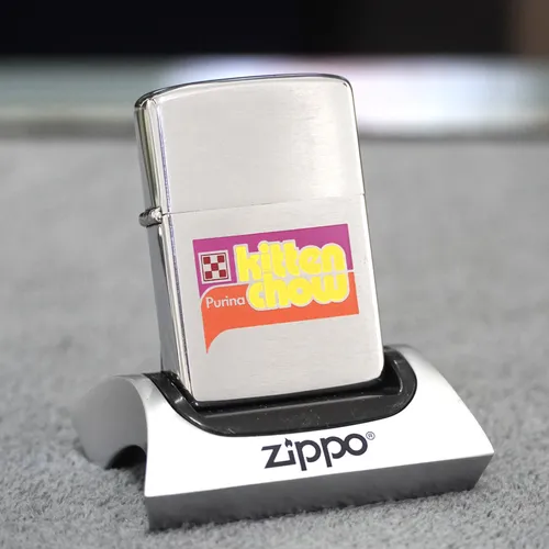 ZIPPO XƯA 1975 - HÀNG XƯA THẬP NIÊN 70s _CHỦ ĐỀ KITTENCHOW CÔNG NGHỆ