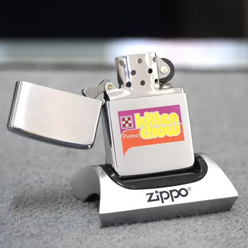 ZIPPO XƯA 1975 - HÀNG XƯA THẬP NIÊN 70s _CHỦ ĐỀ KITTENCHOW CÔNG NGHỆ