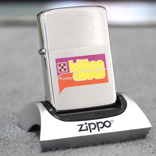 ZIPPO XƯA 1975 - HÀNG XƯA THẬP NIÊN 70s _CHỦ ĐỀ KITTENCHOW CÔNG NGHỆ