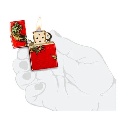 Zippo Dragon Design