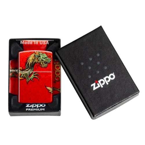Zippo Dragon Design