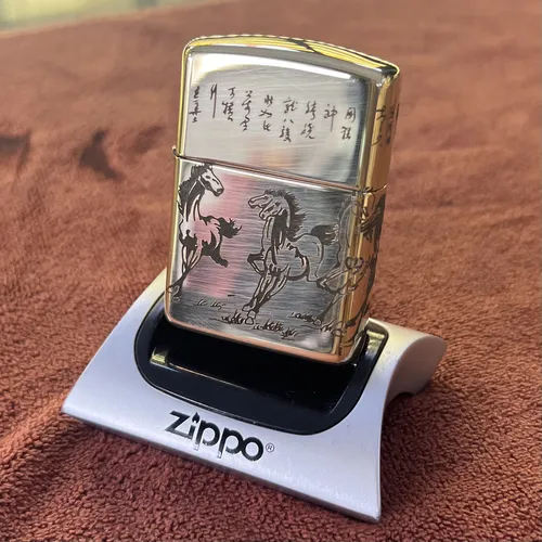 ZIPPO KHẮC MÃ ĐÁO THÀNH CÔNG VỎ DÀY ARMOR