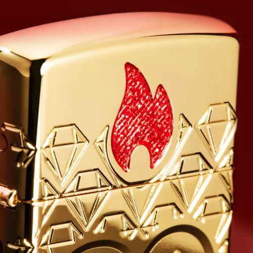 Zippo kỉ niệm 90 bản đặt biệt mạ vàng - 2022 Côty ( Thị trường Châu Á)