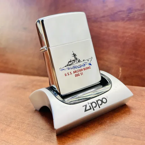 ZIPPO LA MÃ 1992 - ZIPPO XƯA CHỦ ĐỀ TÀU SÂN BAY
