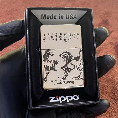 ZIPPO KHẮC MÃ ĐÁO THÀNH CÔNG VỎ TIÊU CHUẨN