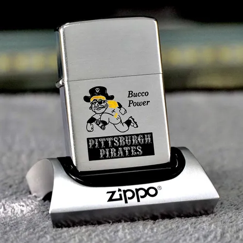ZIPPO XƯA 1973 - HÀNG XƯA THẬP NIÊN 70s _CHỦ CƯỚP BIỂN PITTSBURGH HOA KỲ