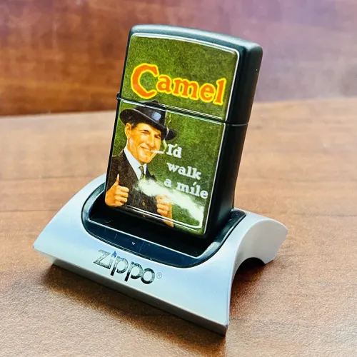 ZIPPO 1997 ( XIII LA MÃ )  -CHỦ ĐỀ TÀU CAMEL NỔI TIẾNG CỦA HOA KỲ