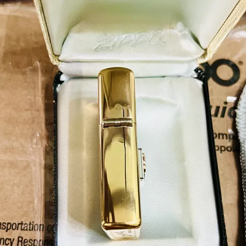 ZIPPO 10k GOLD FIELD HÀNG XƯA 1970s.