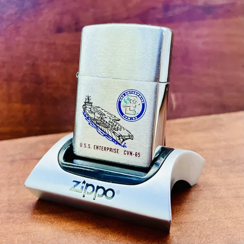 Zippo La Mã 1997 - Chủ đề tàu hạm Sân Bay U.S.S CVN-65