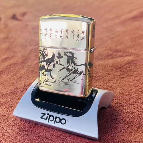 ZIPPO KHẮC MÃ ĐÁO THÀNH CÔNG VỎ DÀY ARMOR