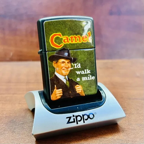 ZIPPO 1997 ( XIII LA MÃ )  -CHỦ ĐỀ TÀU CAMEL NỔI TIẾNG CỦA HOA KỲ