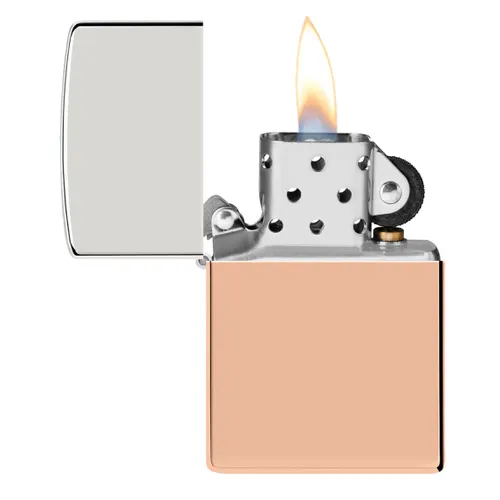 Bật lửa Zippo USA lưỡng kim nắp bạc Sterling Copper