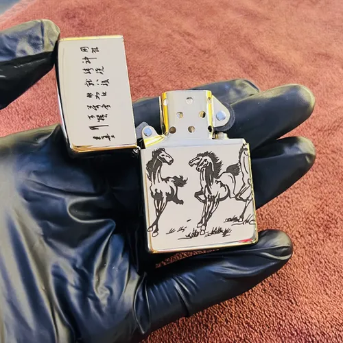 ZIPPO KHẮC MÃ ĐÁO THÀNH CÔNG VỎ DÀY ARMOR