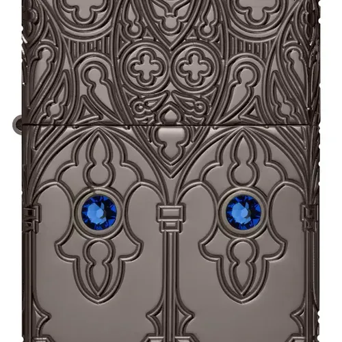 Zippo 46753 – Zippo Gothic Window Armor Black Ice