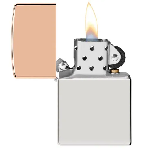 Bimetal Case Lighter - Copper Lid
