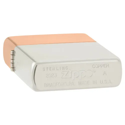 Bimetal Case Lighter - Copper Lid
