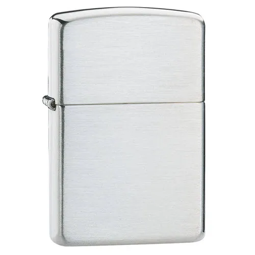 Zippo Brushed Sterling Silver