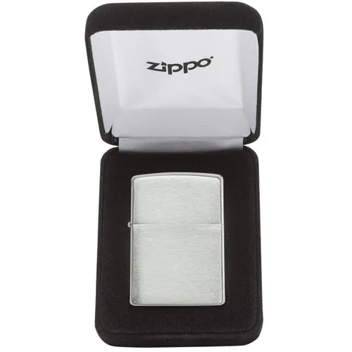 Zippo Brushed Sterling Silver