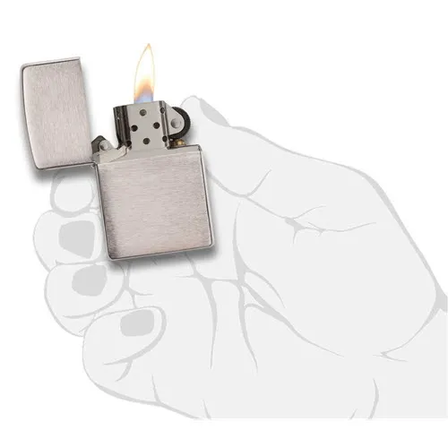 Zippo Classic Brushed Chrome