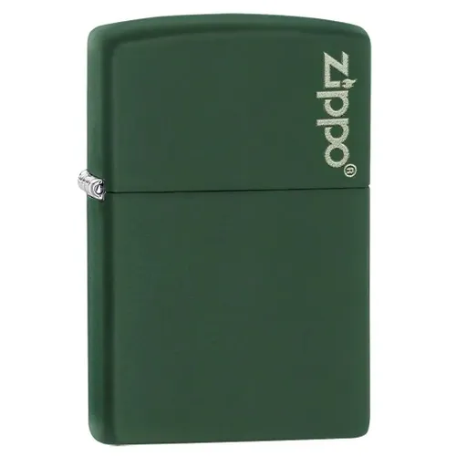 Classic Green Matte Zippo Logo