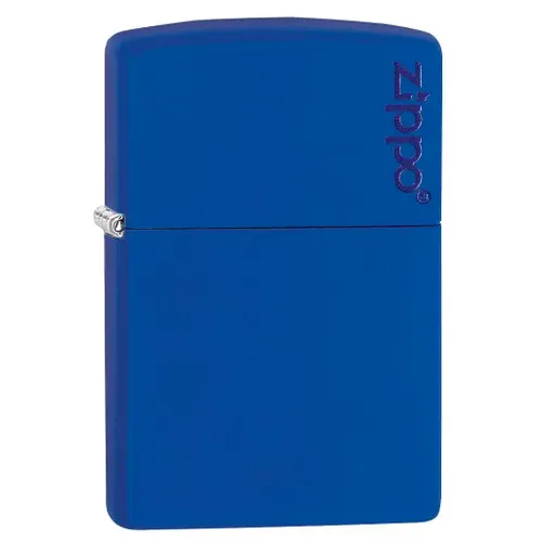 Classic Royal Blue Matte Zippo Logo