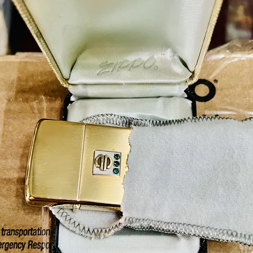 ZIPPO 10k GOLD FIELD HÀNG XƯA 1970s.