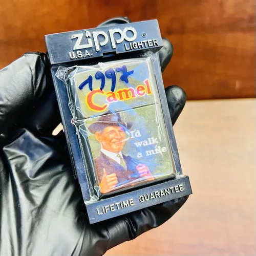 ZIPPO 1997 ( XIII LA MÃ )  -CHỦ ĐỀ TÀU CAMEL NỔI TIẾNG CỦA HOA KỲ