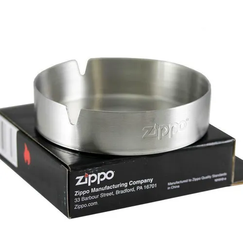 Gạt tàn thuốc bằng thép không gỉ Zippo