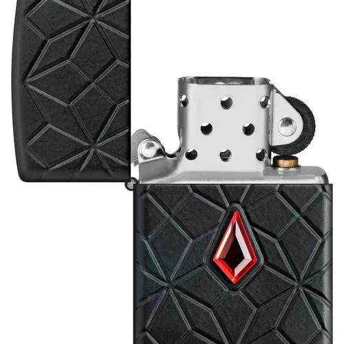 Zippo 46756 – Zippo Armor® Crystal MultiCut Black Matte