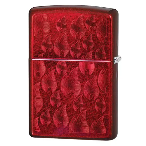 Iced Zippo Flame Design