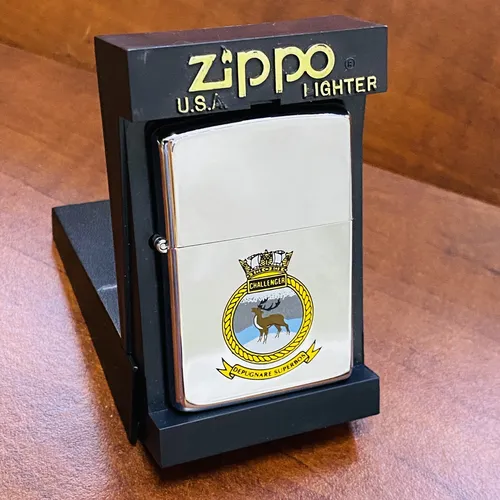 ZIPPO XƯA - LA MÃ CHỦ ĐỀ TÀU HẢI QUÂN HOÀNG GIA ANH QUỐC.