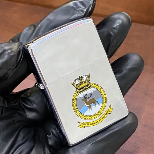 ZIPPO XƯA - LA MÃ CHỦ ĐỀ TÀU HẢI QUÂN HOÀNG GIA ANH QUỐC.