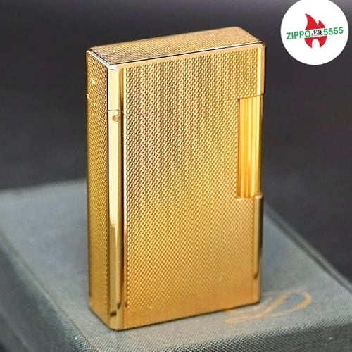 S.T. Dupont Chính Hãng Pháp Ligne 1 Bọc Vàng Vân Lưới