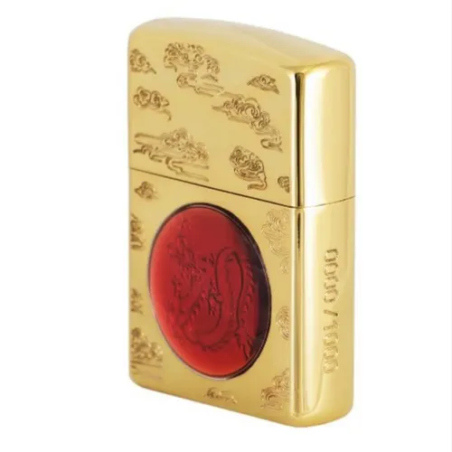 Zippo CZA-3-27A – Zippo Year of the Dragon 2024 Asia Limited Edition (Gold Plate)
