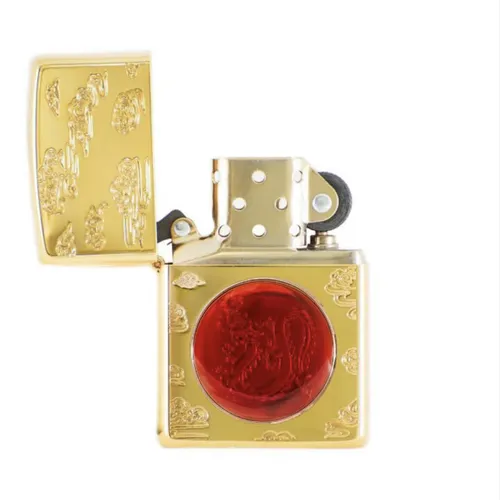 Zippo CZA-3-27A – Zippo Year of the Dragon 2024 Asia Limited Edition (Gold Plate)