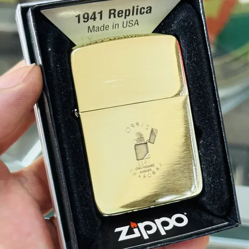 ZIPPO 1941 REPLICA KHẮC CHỦ ĐỀ 18K