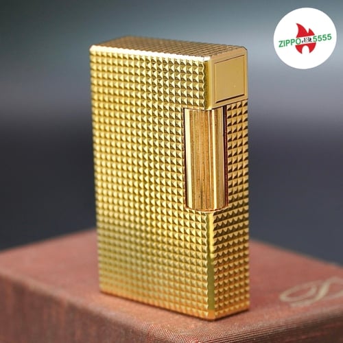 S.T. Dupont Chính Hãng Pháp Ligne 1 form cao bọc vàng kim cương, hàng xưa thập niên 60s