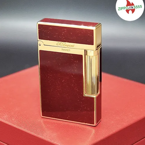 S.T. Dupont Chính Hãng Pháp Ligne 2 Form Cao Men Đỏ Núi lửa