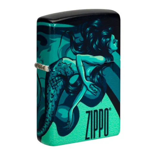 Mermaid Zippo Design