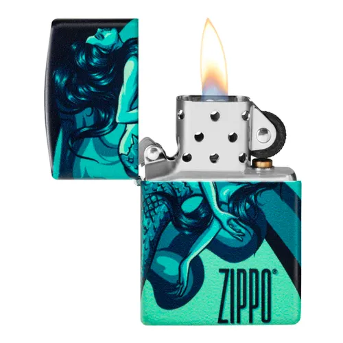 Mermaid Zippo Design