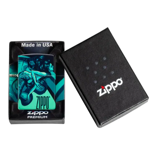 Mermaid Zippo Design