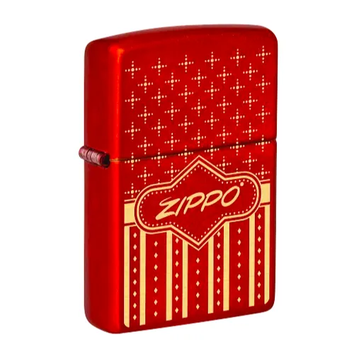 Metallic Red Laser Engrave