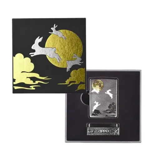 Moon and Rabbits Design CZA-2-27