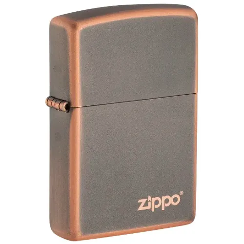 Rustic Bronze Zippo Logo
