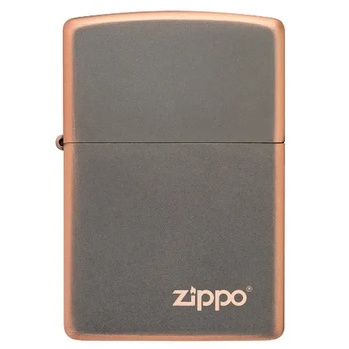 Rustic Bronze Zippo Logo