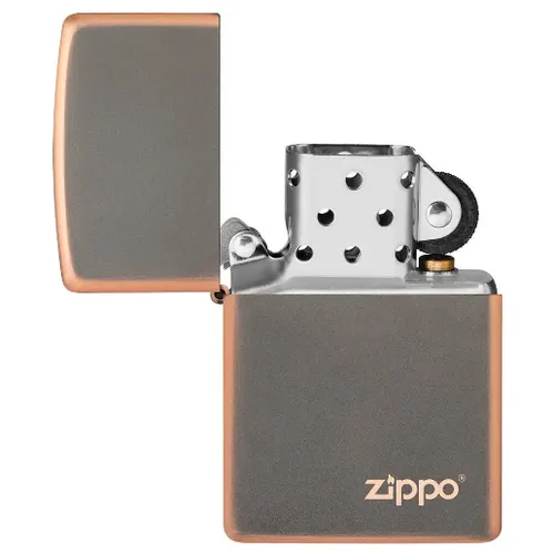 Rustic Bronze Zippo Logo