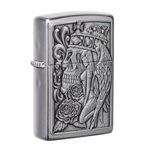 Skull and Angel Emblem Design