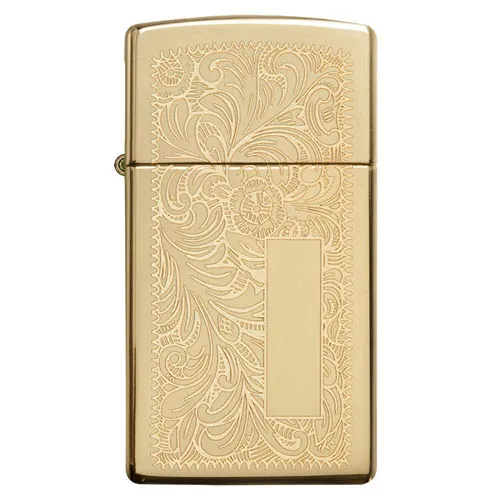 Zippo Slim® Brass Venetian®