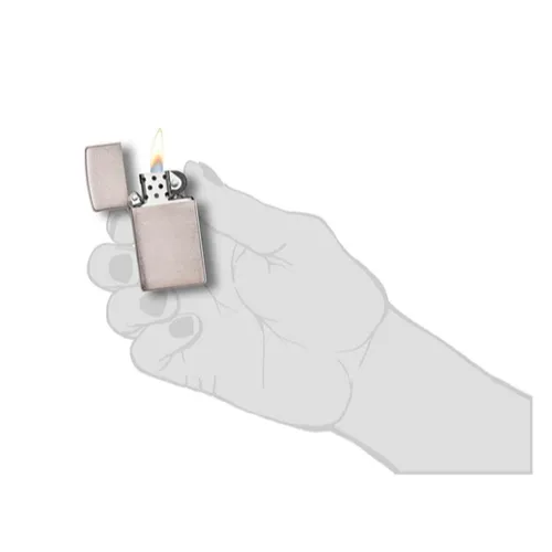 Slim® Brushed Chrome